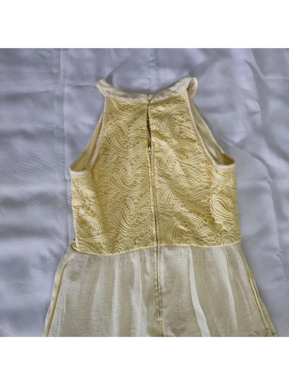 In Girl Women's Halter Neck Yellow Blue Pink Color Block Maxi Dress Size 12 - Picture 7 of 13